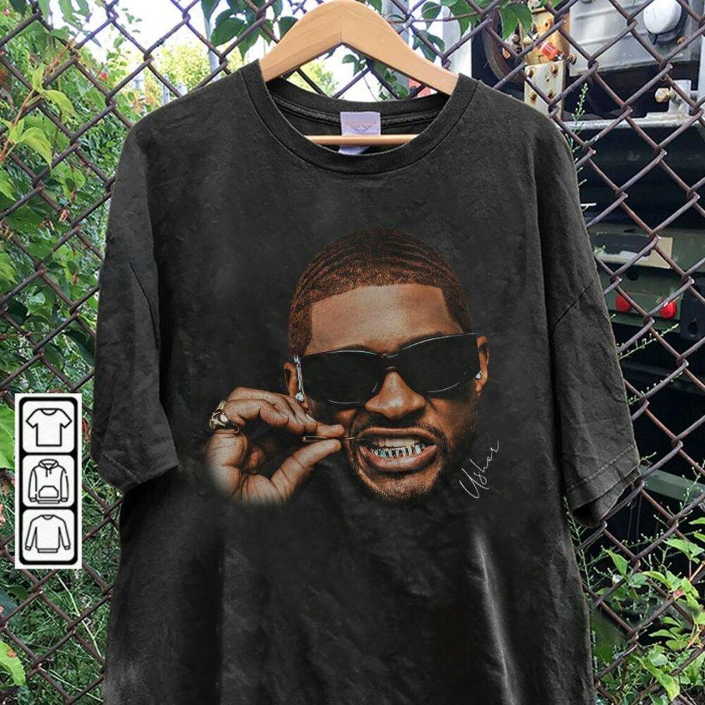 Usher Shirt, Usher Rap 90S, Usher Gift For Fan Bootleg Unisex Shirt - Picture 1 of 4